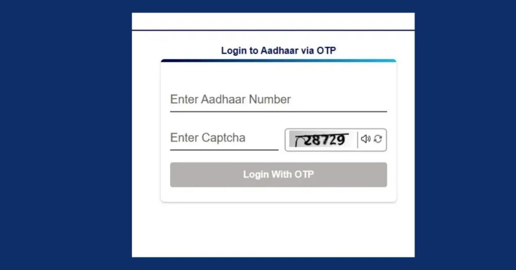 aadhar download via otp